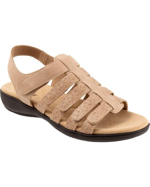 Trotters Brown Tiki Tool Slingback Sandal