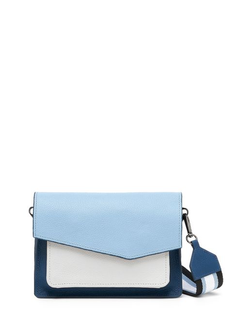 Botkier Cobble Hill Leather Crossbody Bag in Blue Lyst