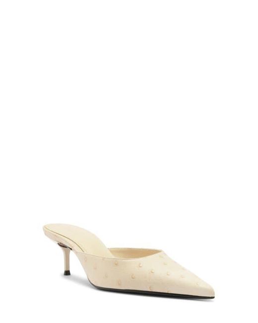 SCHUTZ SHOES Natural Julie Pointed Toe Mule