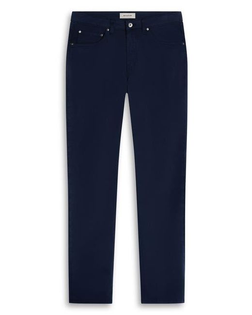 Bugatchi Blue Stretch Cotton Pants for men