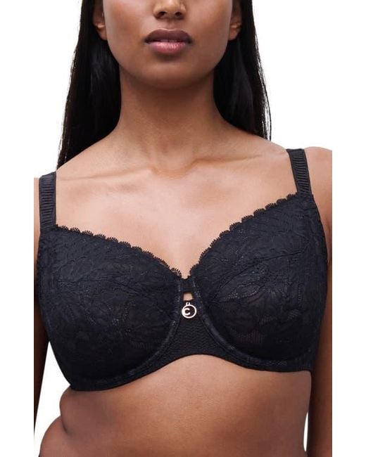 Chantelle Black Sublime Full Coverage Underwire Bra