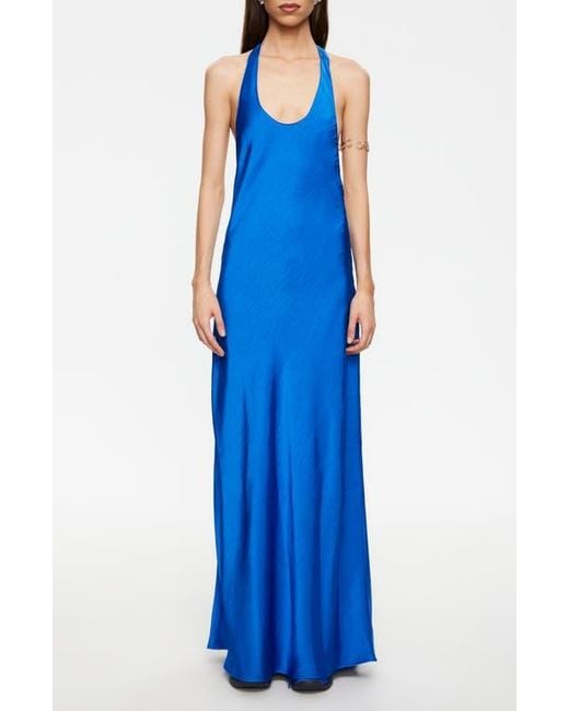 zebra dress maxi Halter Dress - Zebra