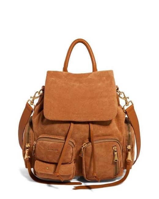 Aimee Kestenberg Brown Away We Go Backpack