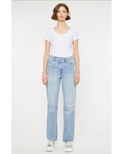 Kancan Blue Aylin 90's Boyfriend Jeans
