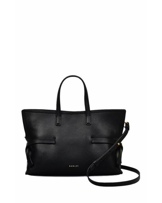 Radley Black Fleet Street Open Top Crossbody Bag