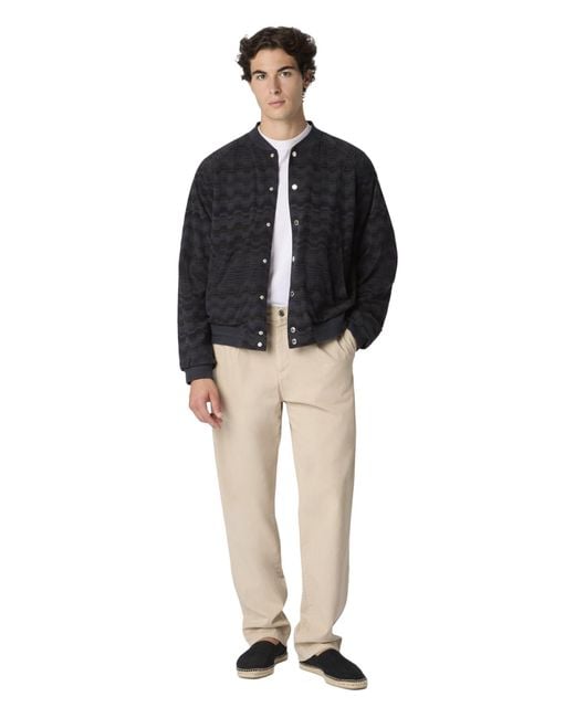 Missoni Black Reversible Cotton Bomber Jacket for men