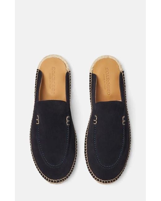 Scarosso Black Manuel Espadrilles for men