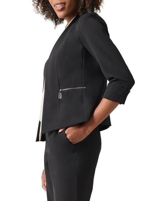 Kasper Black Stretch Crepe Jacket