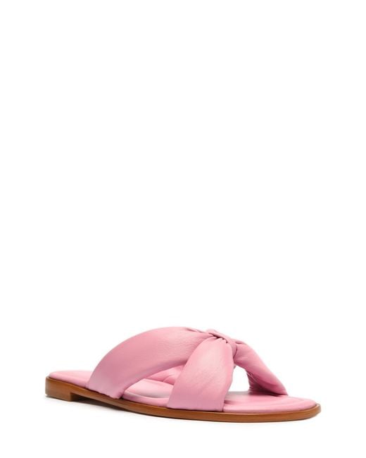 SCHUTZ SHOES Fairy Slide Sandal in Pink | Lyst