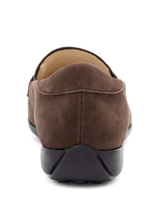 Amalfi by Rangoni Brown Jill Loafer