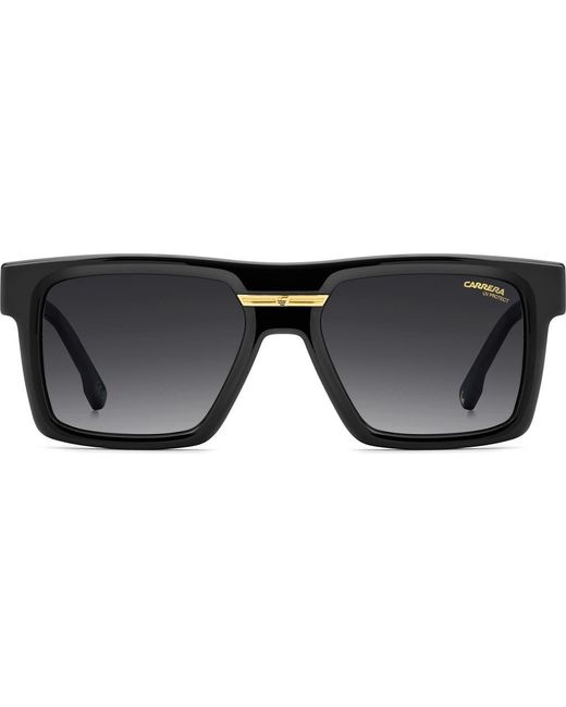 Carrera Black Victory 55Mm Gradient Rectangular Sunglasses for men