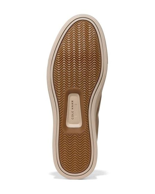 Cole Haan Brown Grandpro Luxe Slip-On Sneaker for men