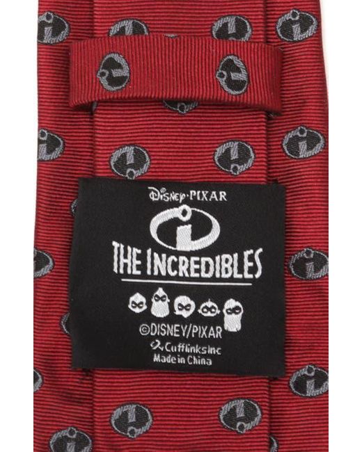 Cufflinks Inc. The Incredibles Logo Silk Tie for men