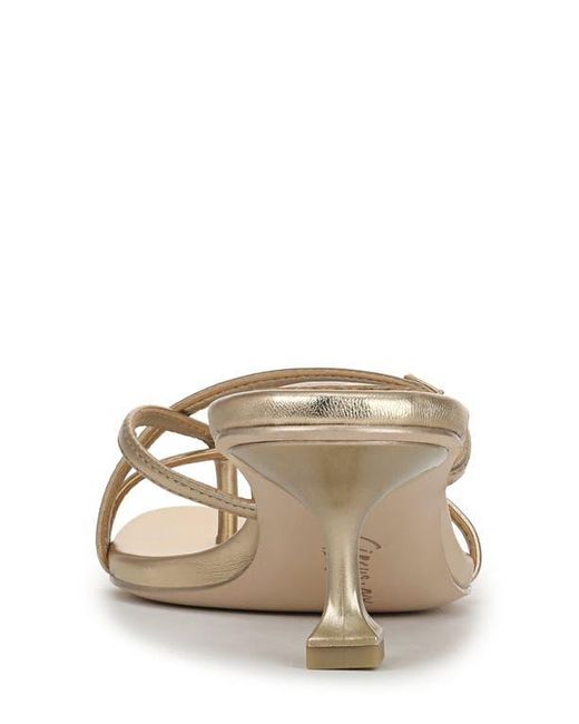 Circus by Sam Edelman Metallic Juliet Kitten Heel Slide Sandal