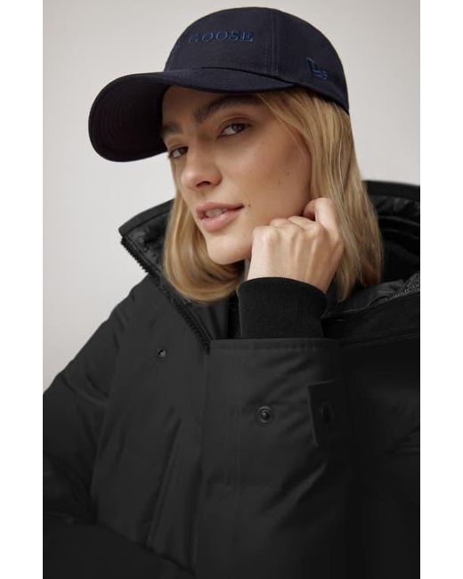 Canada Goose Black Shelburne Water Resistant 625 Fill Power Down Parka