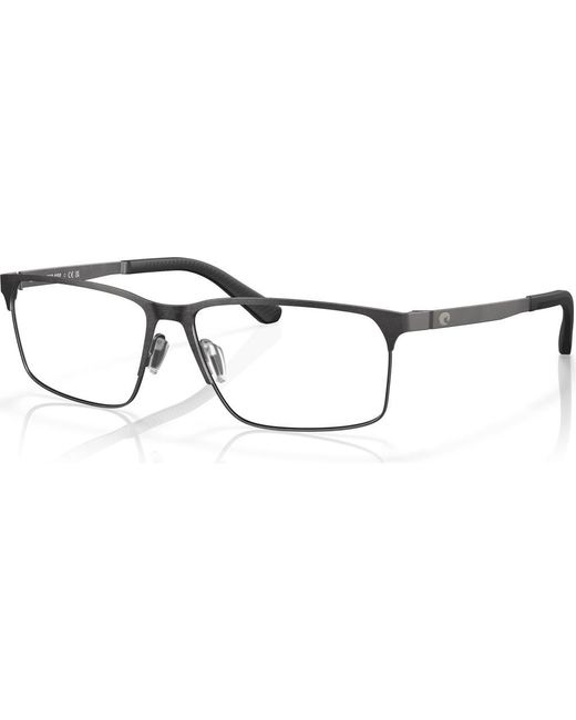 Costa Metallic 56Mm Rectangle Optical Glasses for men