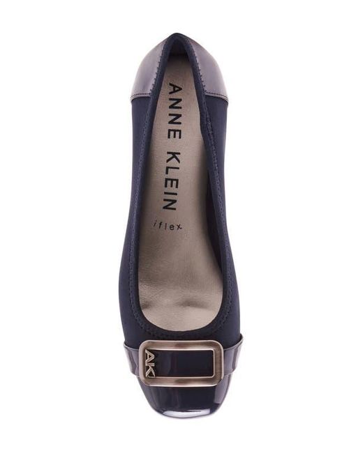 Anne Klein Blue Ulivera Ballet Flat