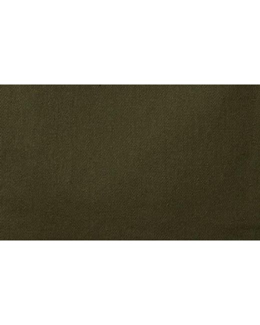 Quiksilver Green Herson Cotton Twill Buton-Up Overshirt for men