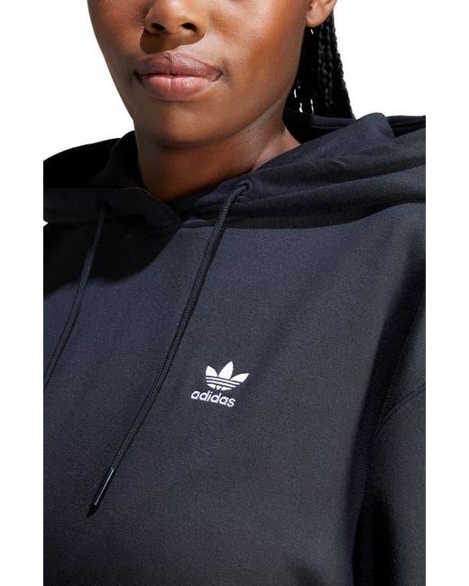 Adidas originals adicolor trefoil oversized sweatshirt in black shop