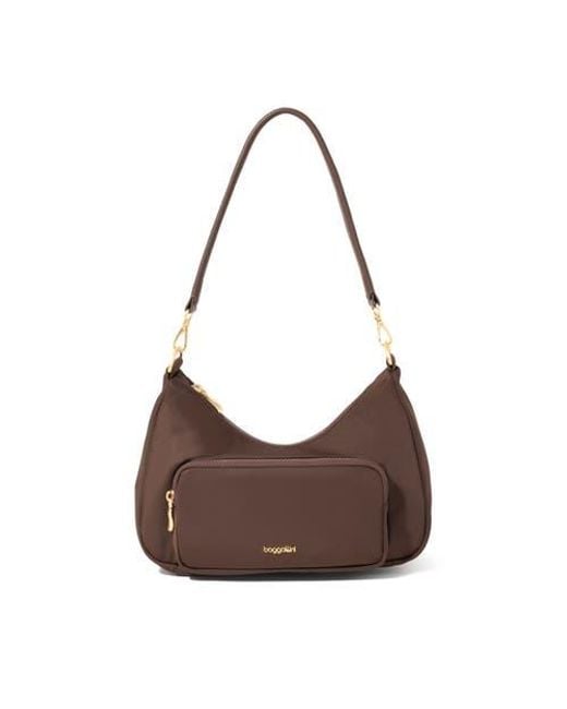 Baggallini Brown Savannah Crossbody Bag