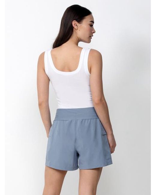 Single Stitch Black Lightweight Cargo Short