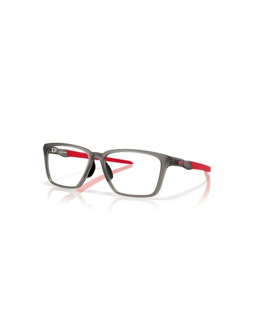 Oakley Gray 58Mm Square Optical Glasses for men