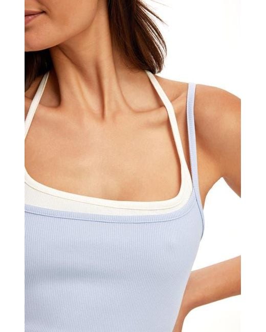 Cotton On White Double Layer Cami