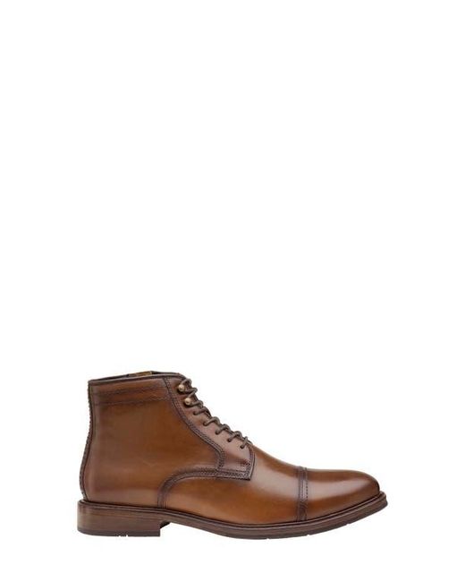 Johnston & Murphy Brown Raleigh Xc Flex Cap Toe Boot for men