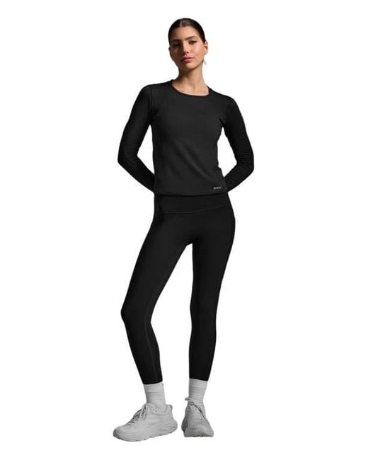 2xu Black Ignition Grid Base Layer