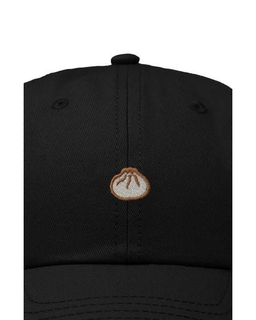 Alix Black Dumpling Dad Cap