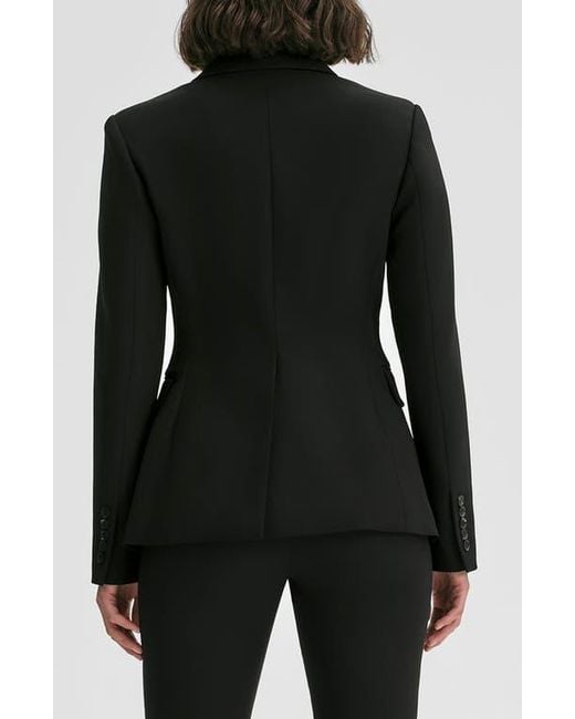 A.L.C. Black Eliza Wool Blend Jacket