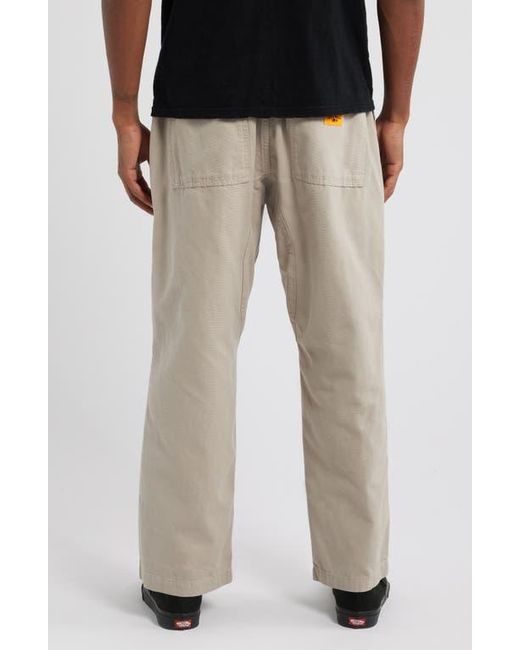Service Works Green Cotton Canvas Chef Pants for men