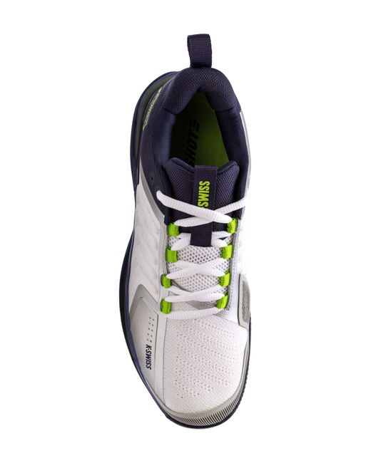 K-swiss White Ultrashot 3 Tennis Shoe for men