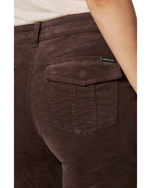 Sanctuary Brown Hayden Bootcut Corduroy Pants