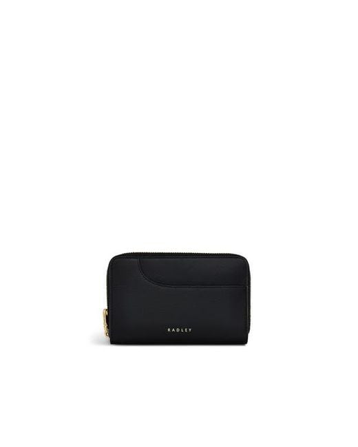 Radley Black Pockets Zip Around Wallet