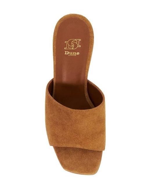 Dune Brown Jule Sandals