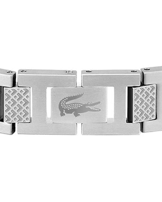 Lacoste White Metropole Bracelet for men