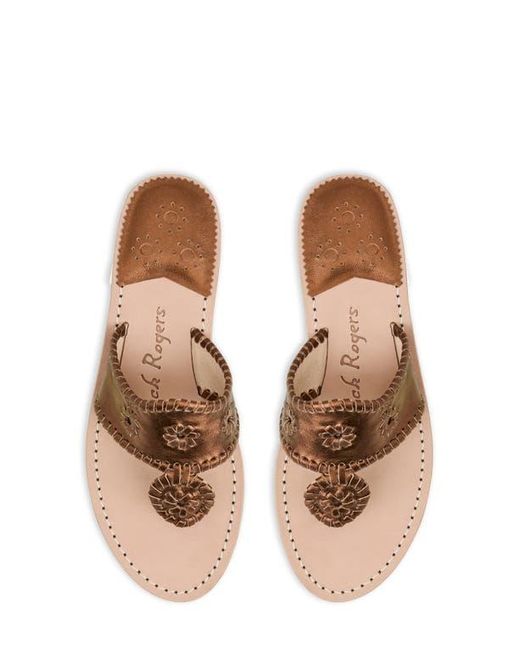 Jack Rogers Brown Jacks Flip Flop