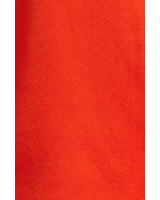 Nordstrom Red Satin Shirt