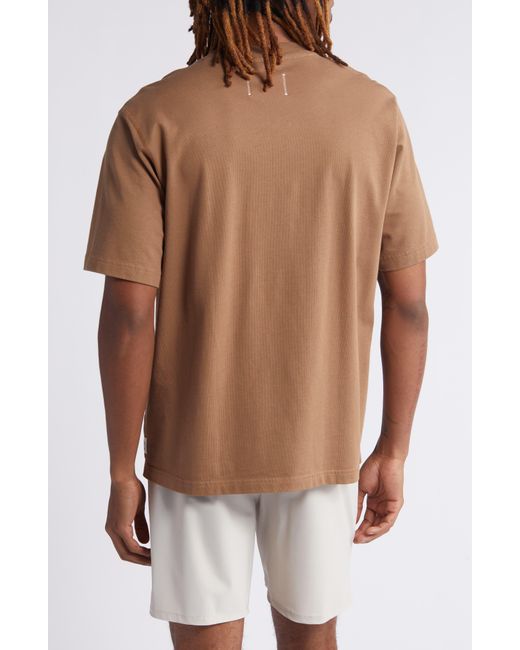 Reigning Champ Brown Midweight Jersey T-shirt for men