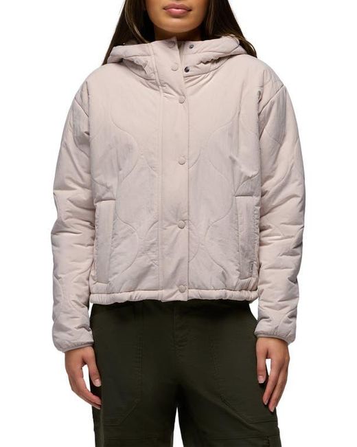 Prana Gray Encinitas Quilted Jacket