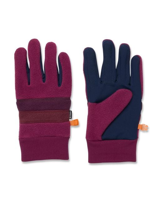 COTOPAXI Purple Teca Fleece Gloves