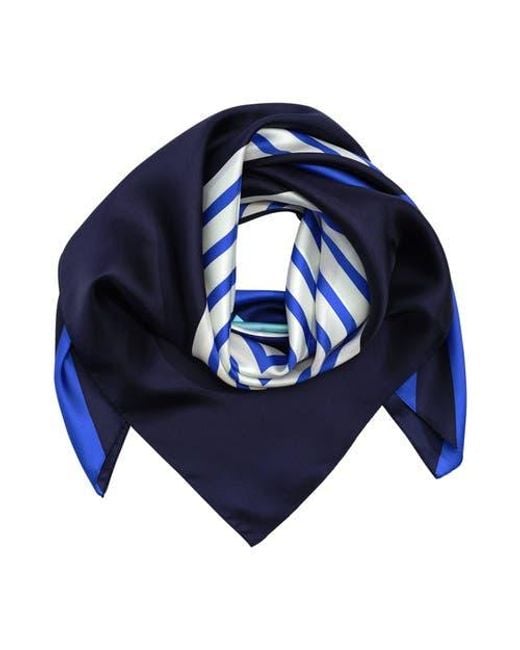 Echo Blue Super Stripe Square