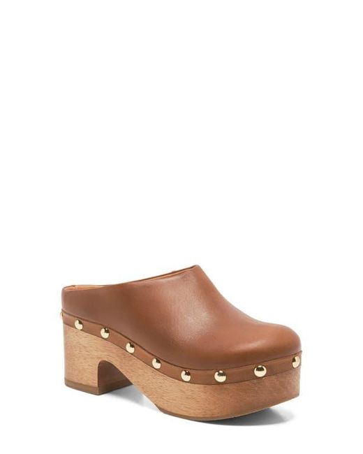 Free People Brown Calli Platform Clog