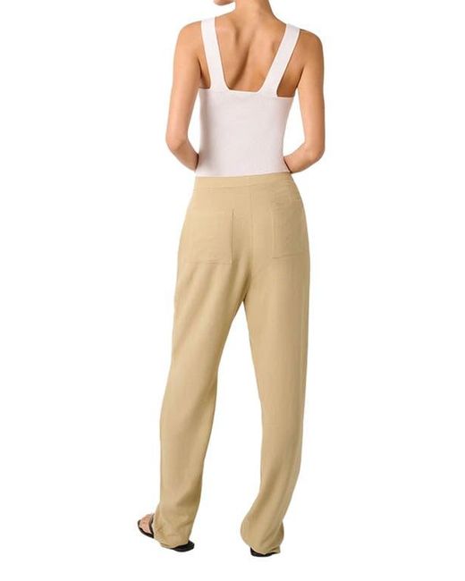 WeWoreWhat Natural Linen Trouser