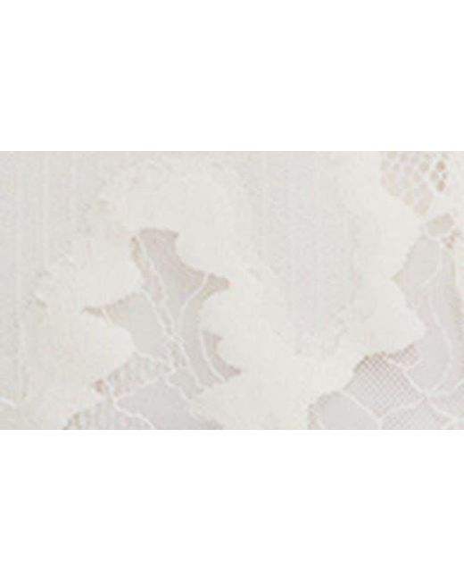 Desigual White Devoré Lace Maxi Dress