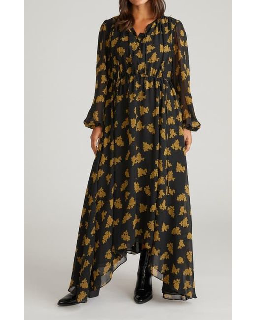 long sleeve jersey midi dress Boden Women's Naomi Long Sleeve Jersey Dress in Brown