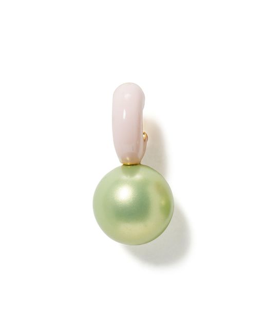 Kate Spade Green Imitation Pearl Drop Earrings