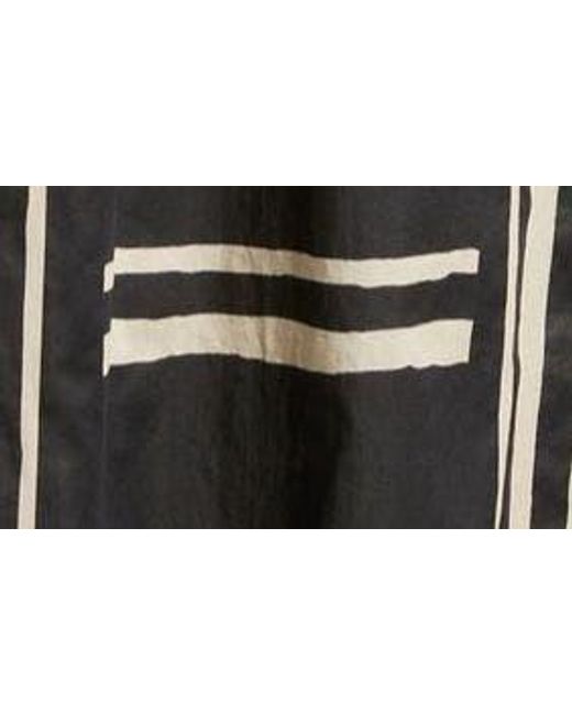Rails Multicolor Selani Stripe One-shoulder Cotton Midi Dress