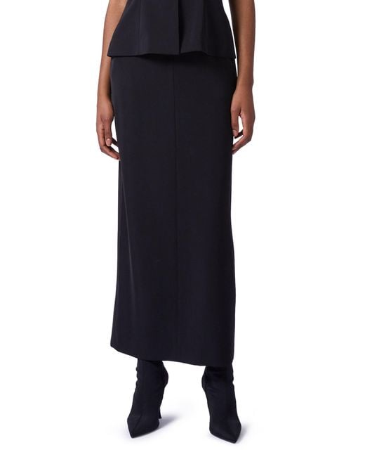 French Connection Black Harrie Suiting Maxi Skirt